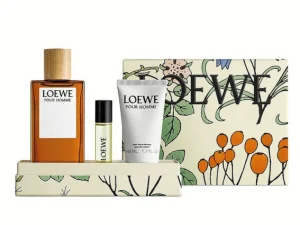 Loewe Pour Homme Geschenkset 100ml EDT + 10ml EDT + 50ml Aftershave Balsem